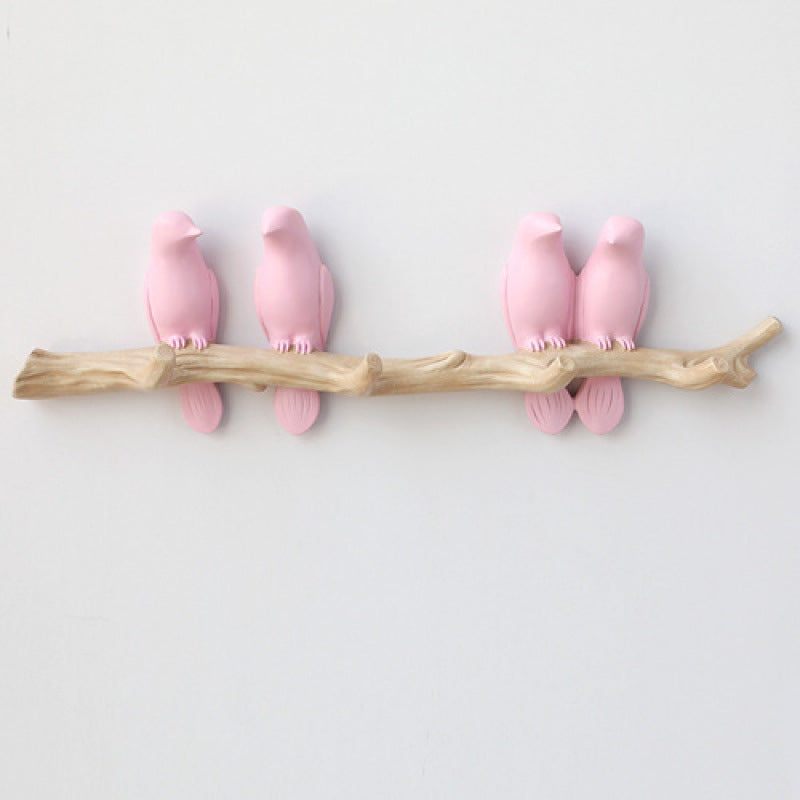 Bird Decoration Hook Entrance Wall No-trace Key Hook No-drill Wall Decor Wall-mounted Coat Hook PearlNestDecor.com