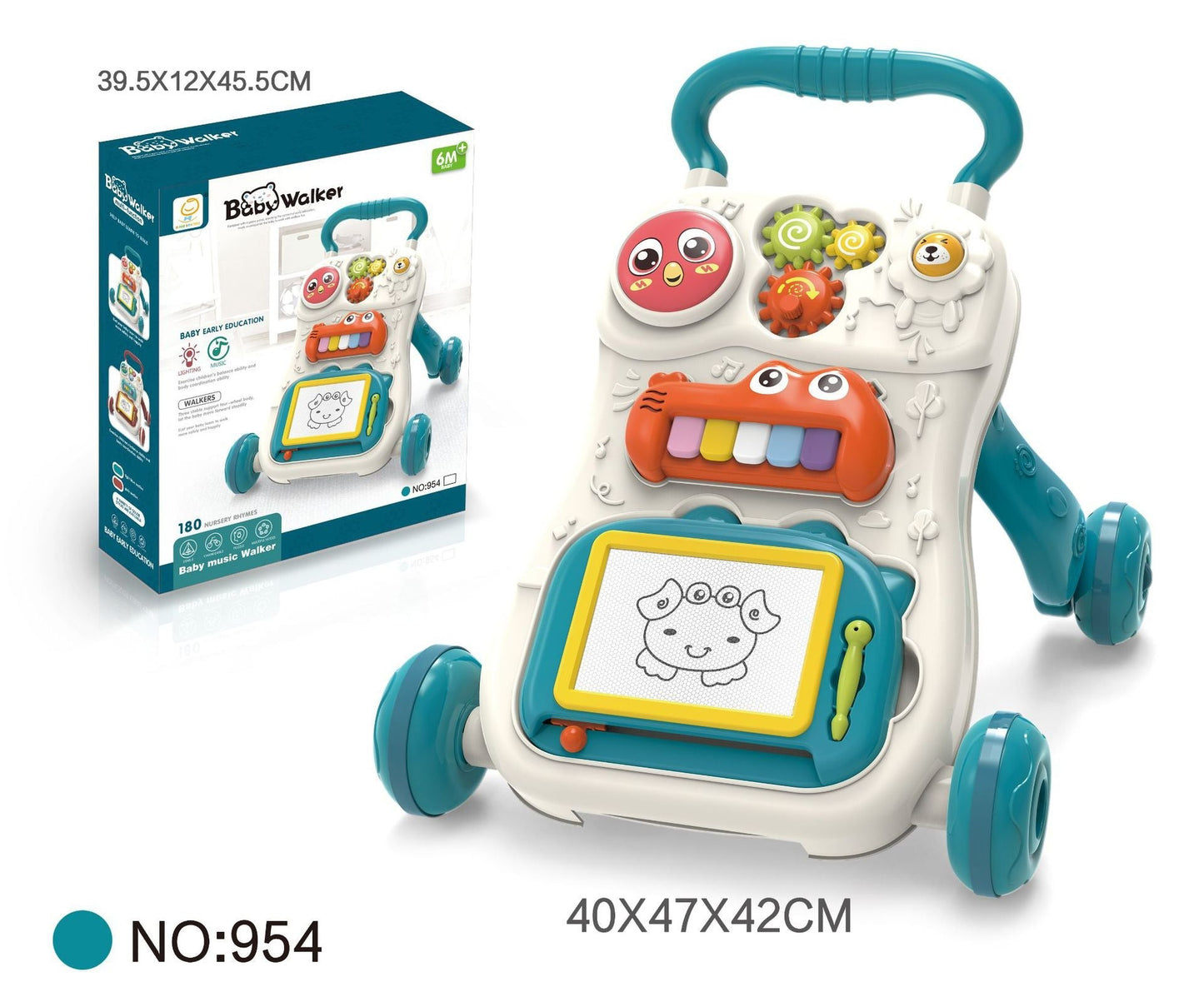 Multifunctional Baby Walker Toy with Music LuxuryLifeWay Online Store
