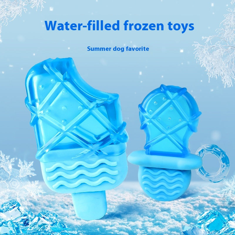 Dog Ice Sucker Cooling Water Injection Ice Candy Molar Toy Pets Fashion