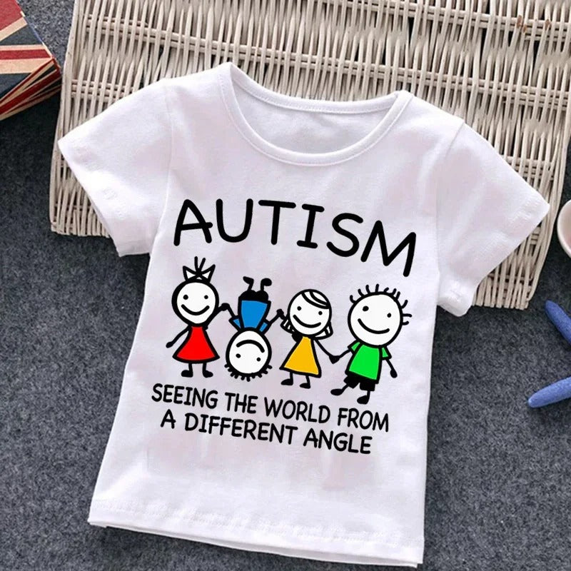 Boys With Autism T-shirt Puzzle Top Best YouTube Store