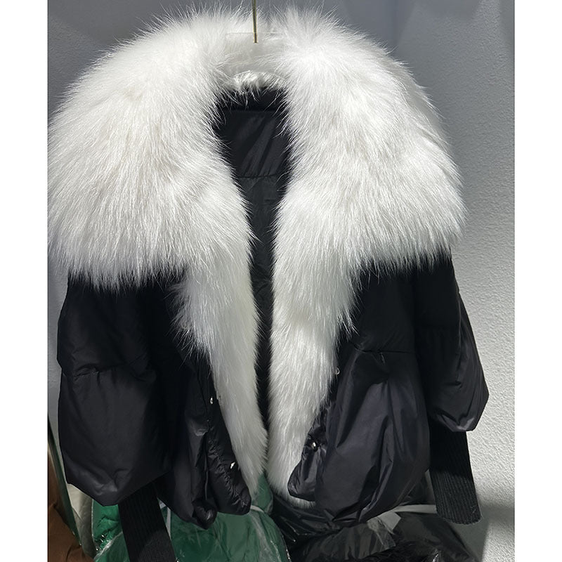 White Duck Down Jacket Niche Design Women's Clothing Best YouTube Store