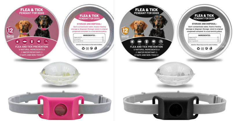 Pet Insect Repellent Button Collar Capsule Suit Pets Fashion