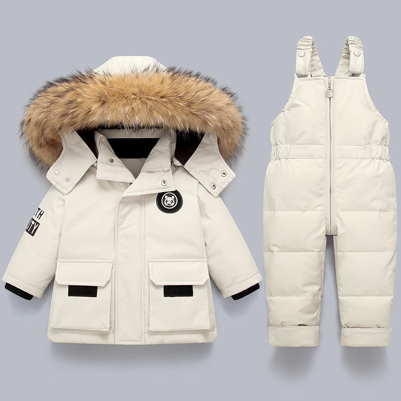 Children's Down Jacket Set for Ages 1-5 (2 Pieces) Pi-Mart