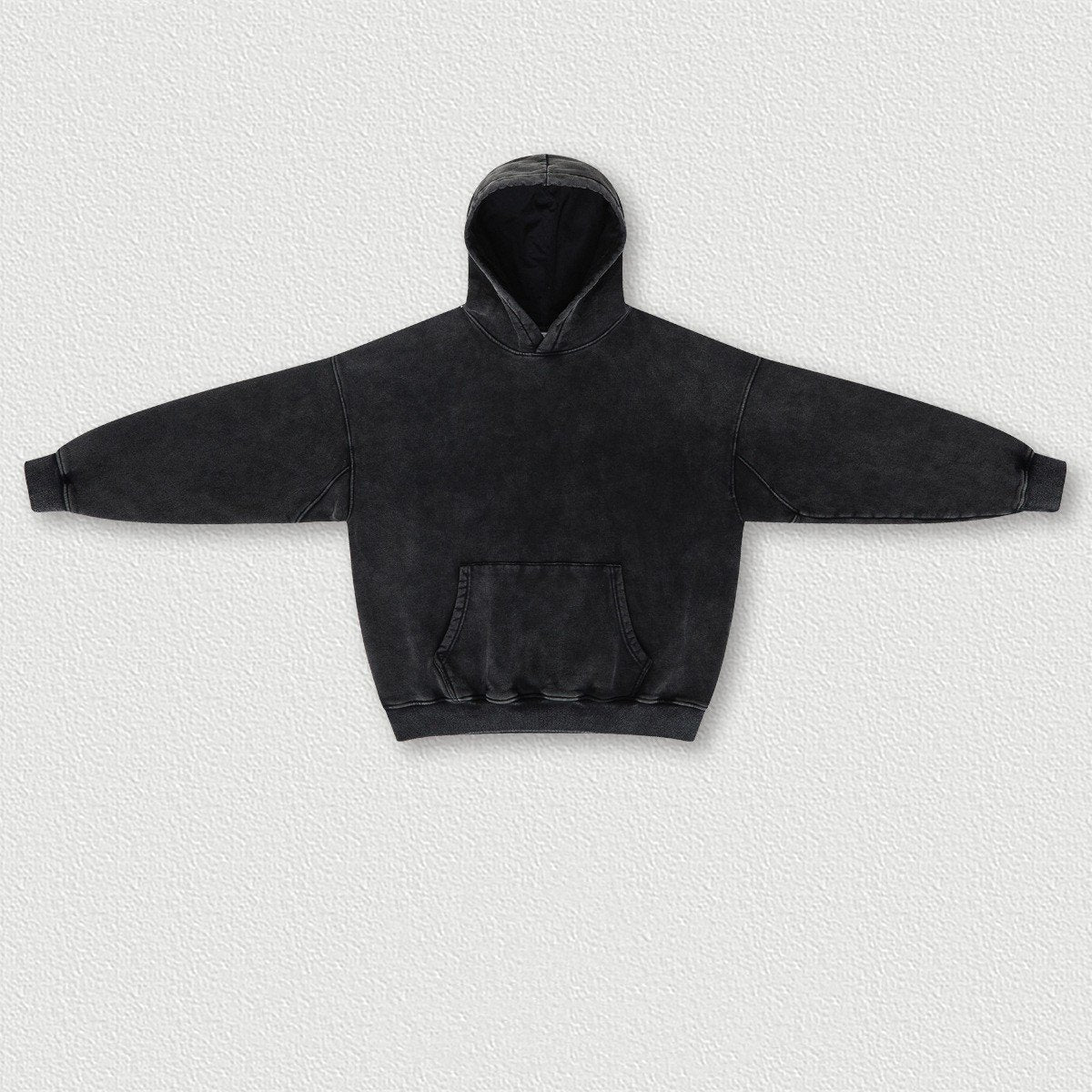 Padded Hooded Sweatshirt for Autumn and Winter Pi-Mart