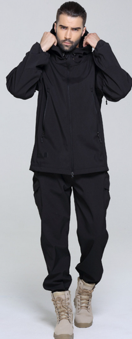 Men's Waterproof Camouflage Fishing Jacket and Pants Set Pi-Mart