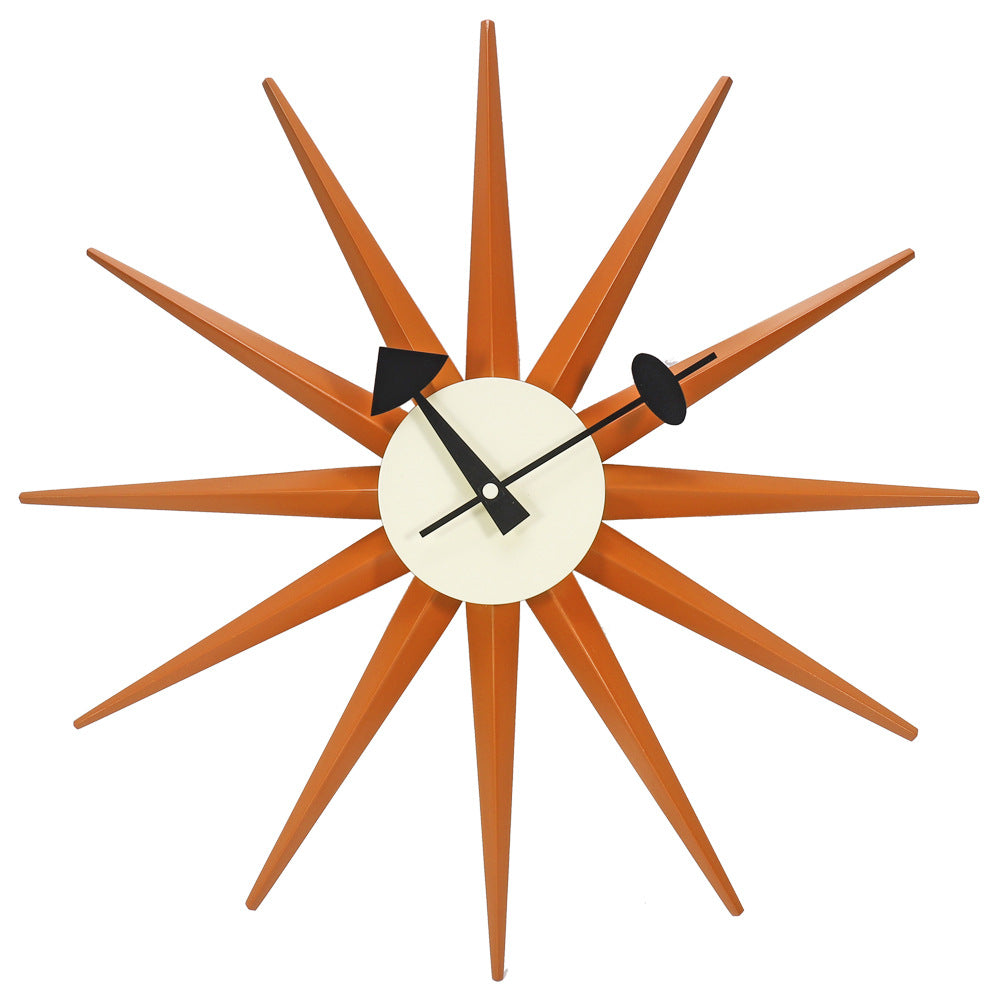 Creative Sun Light Wall Clock PearlNestDecor.com