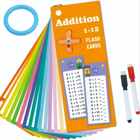 Reusable Math Learning Cards – 15-Piece Set Best YouTube Store