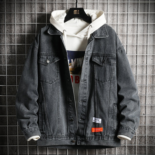 Men's Casual Denim Jacket Pi-Mart