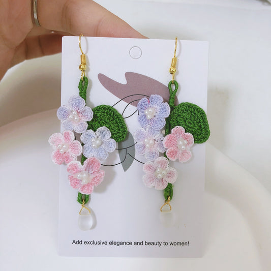 Micro Hook Violet Earring Wire