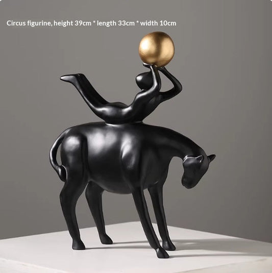 Modern Home Decor Ornaments Light-luxury Art Pieces For The Living Room PearlNestDecor.com