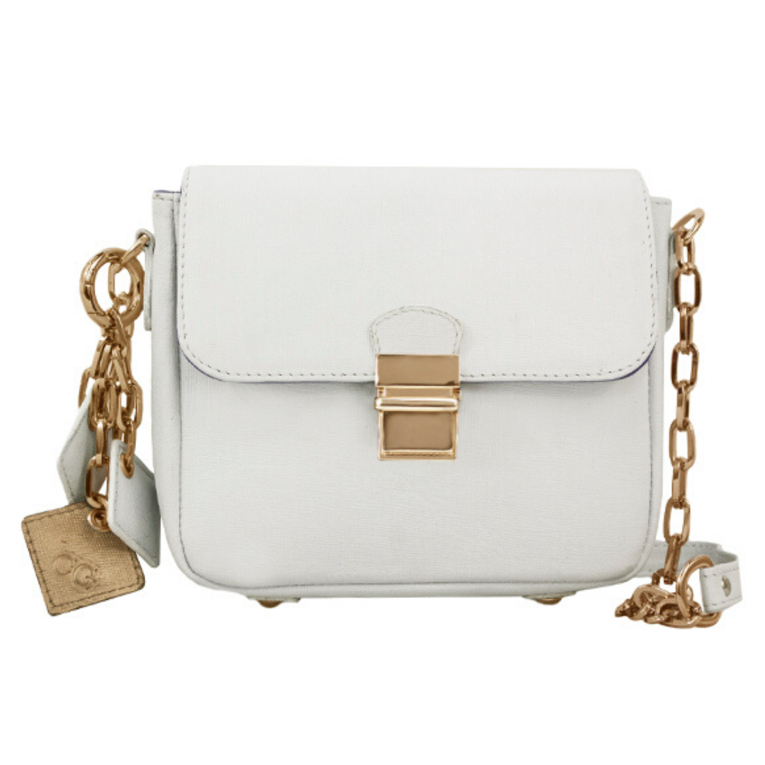 Tiny Leather Handbag -White (Option 2) LadyShow.Store