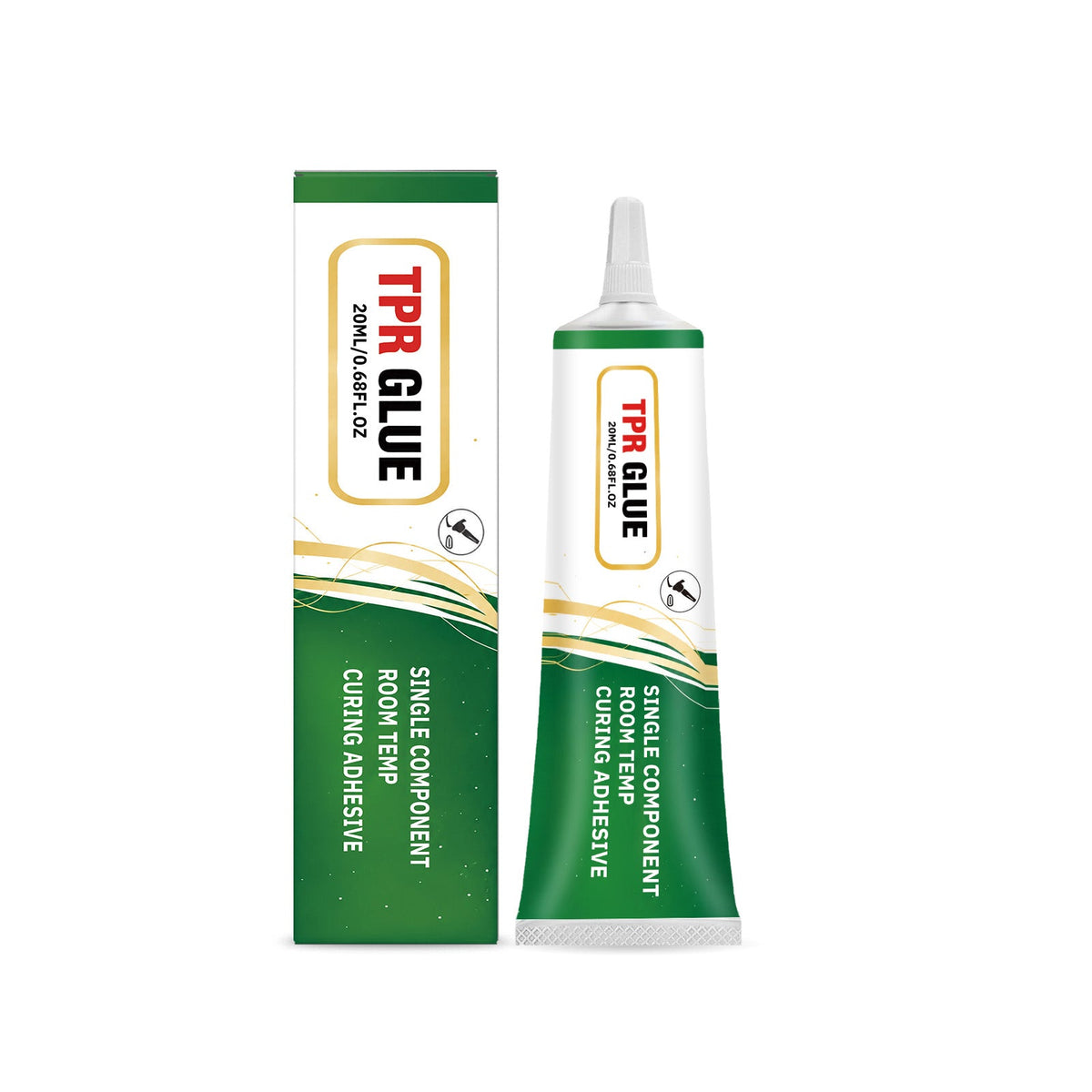 Multi Material Adhesive Suitable For Transparent Adhesive Layer, Flexible Bonding, Convenient Glue Application, Easy To Store Glue Hose, TPR Glue 20ml 1 Box Tri Light Beauty