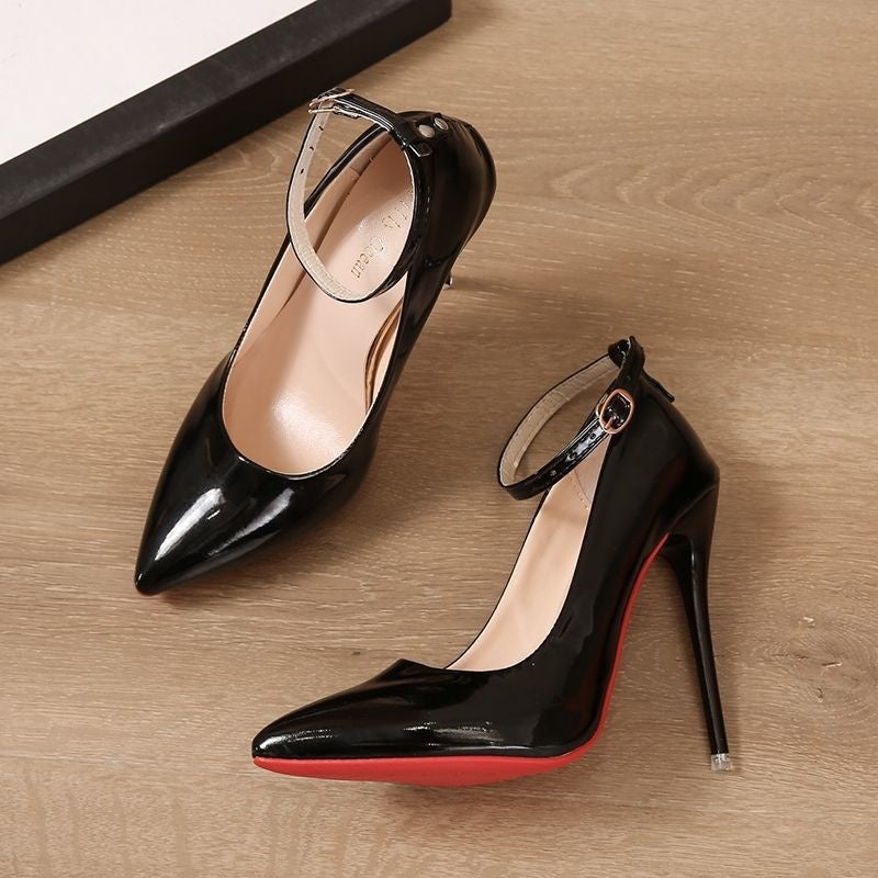 Classic Spring & Autumn Stiletto Heels NorixaFashion.com