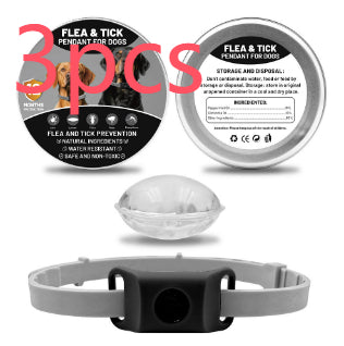 Pet Insect Repellent Button Collar Capsule Suit Pets Fashion