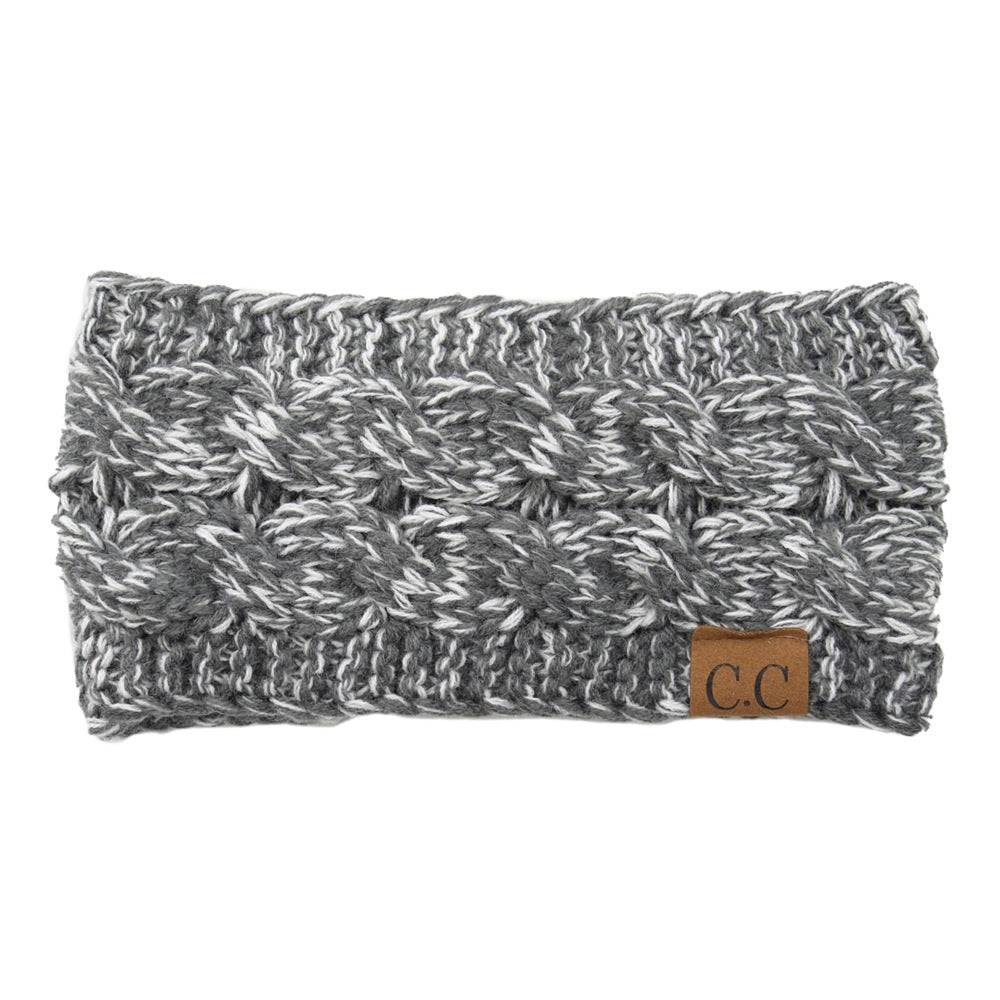 European And American Knitted Hairband Wool Variegated LadyShow.Store