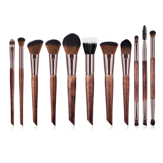 New 11 Makeup Set Tool Loose Powder Eyelash Brush CJD2