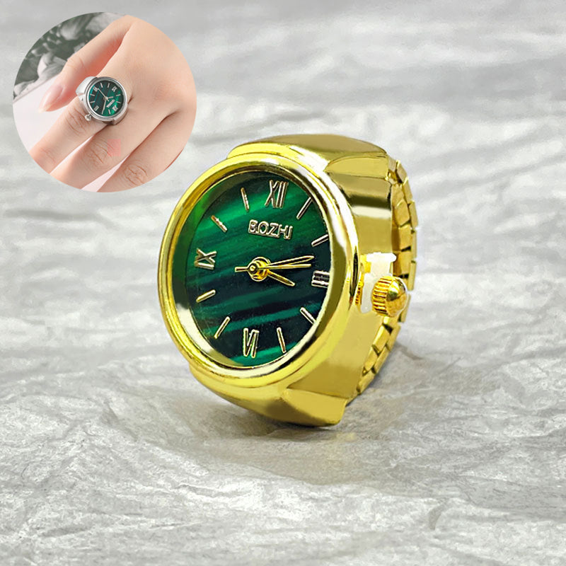 Mini Ring Creative Finger Quartz Watch