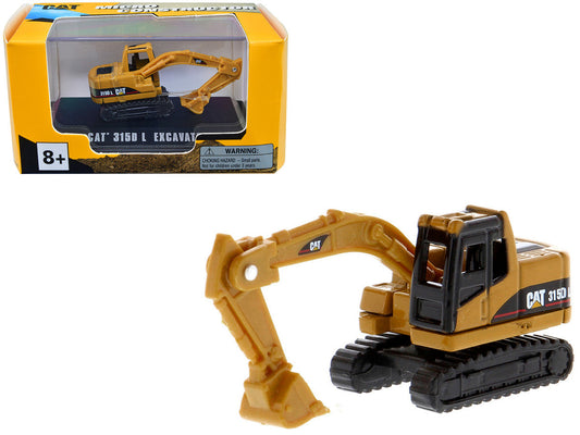 CAT Caterpillar 315D L Excavator Yellow "Micro-Constructor" Series Diecast Model by Diecast Masters LuxuryLifeWay Online Store