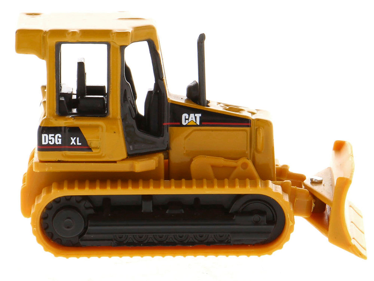 CAT Caterpillar D5G XL Track-Type Tractor Yellow "Micro-Constructor" Series Diecast Model by Diecast Masters LuxuryLifeWay Online Store