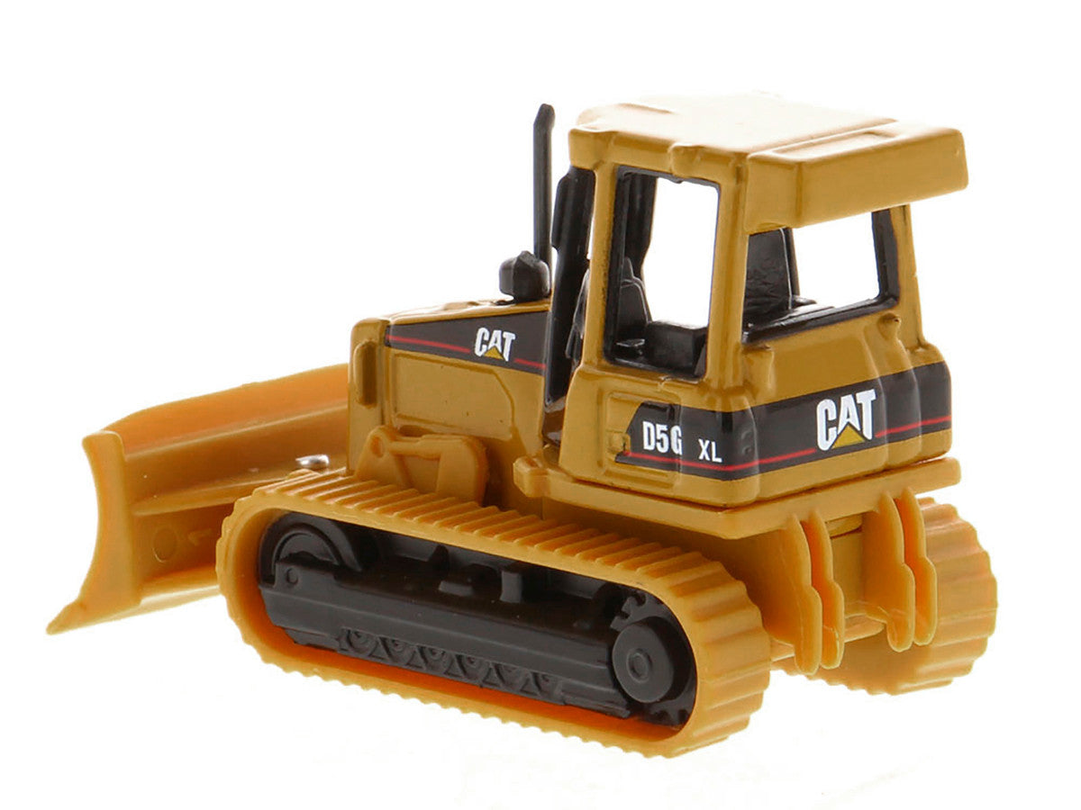 CAT Caterpillar D5G XL Track-Type Tractor Yellow "Micro-Constructor" Series Diecast Model by Diecast Masters LuxuryLifeWay Online Store