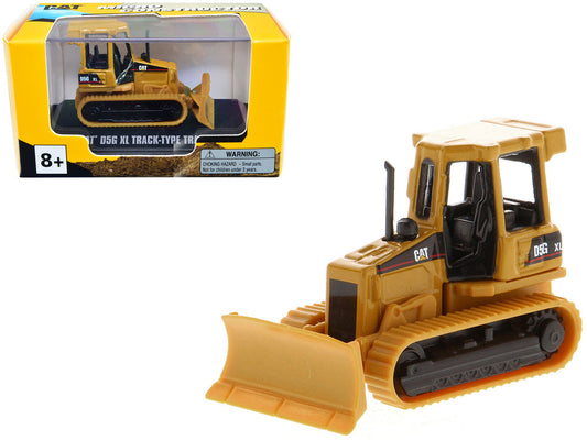 CAT Caterpillar D5G XL Track-Type Tractor Yellow "Micro-Constructor" Series Diecast Model by Diecast Masters LuxuryLifeWay Online Store