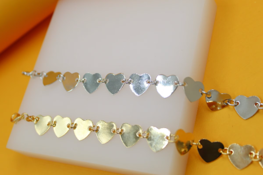 Heart Flat Bracelet (I511) LuxuryLifeWay Online Store