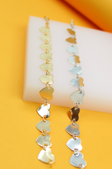 Heart Flat Bracelet (I511) LuxuryLifeWay Online Store