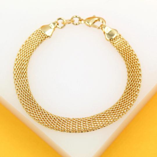 Designed Mesh Link Necklace (H111/I467) LuxuryLifeWay Online Store