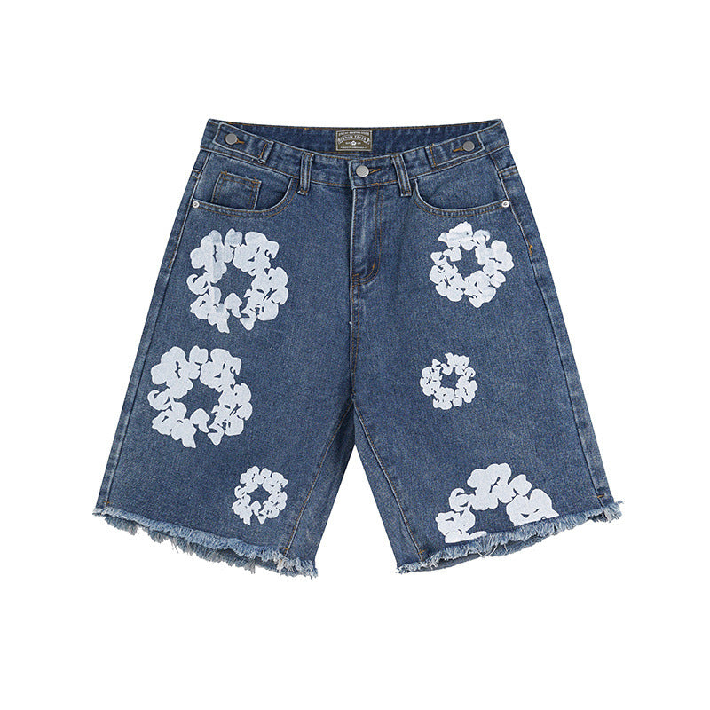 Kapok Denim Shorts Pi-Mart