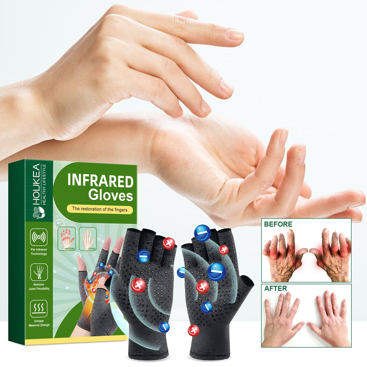 Joint Gloves 1 Pair-box Tri Light Beauty