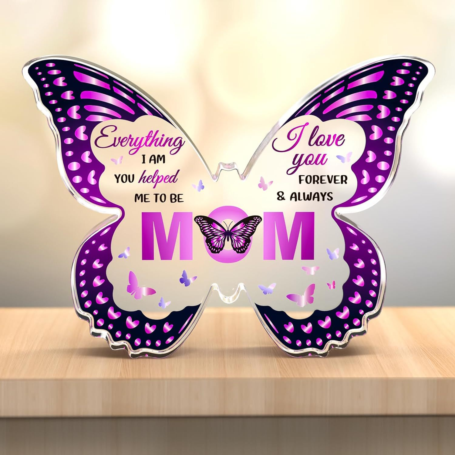 Butterfly Acrylic Keepsake – Mother’s Day Gift LadyShow.Store