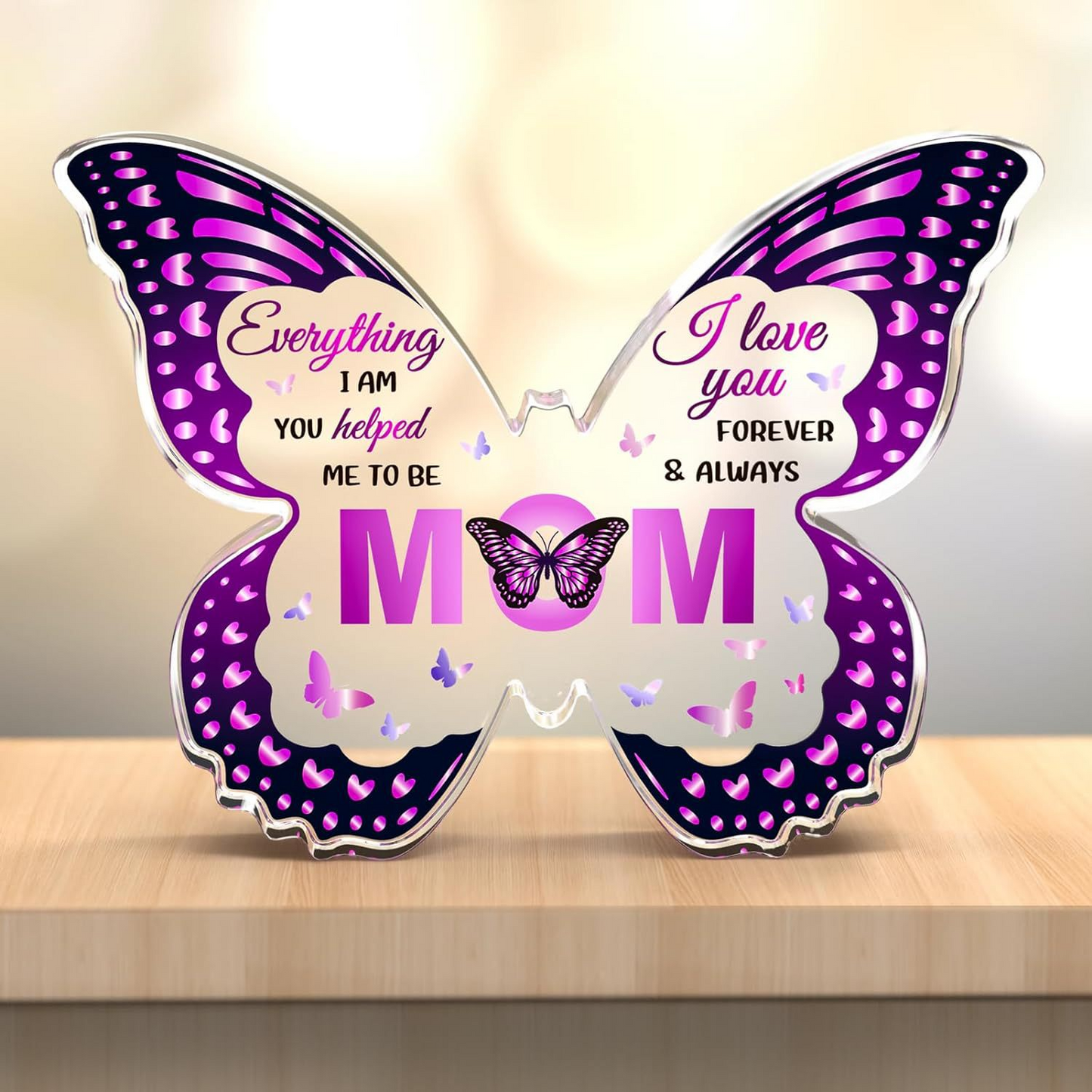 Butterfly Acrylic Keepsake – Mother’s Day Gift LadyShow.Store