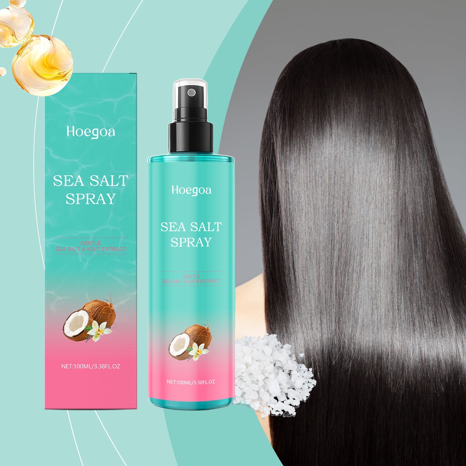 Sea Salt Hair Spray Tri Light Beauty