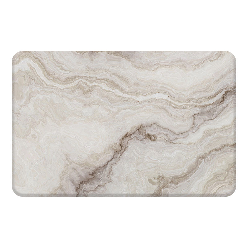 Marble Bathroom Super Absorbent Floor Mats