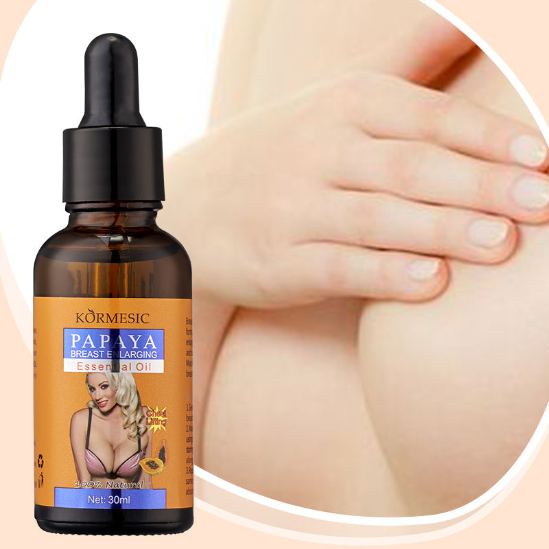 KORMESIC Papaya Breast Enhancement Essential Oil 30ml Tri Light Beauty