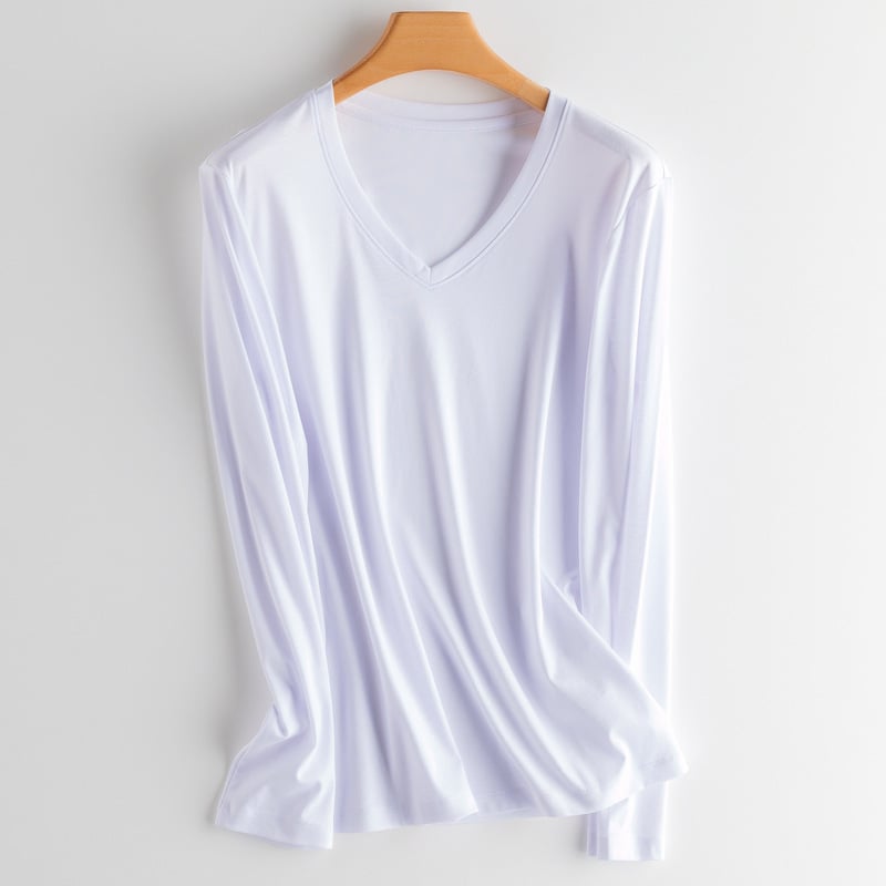 Long-Sleeved Round Neck Autumn T-Shirt Pi-Mart