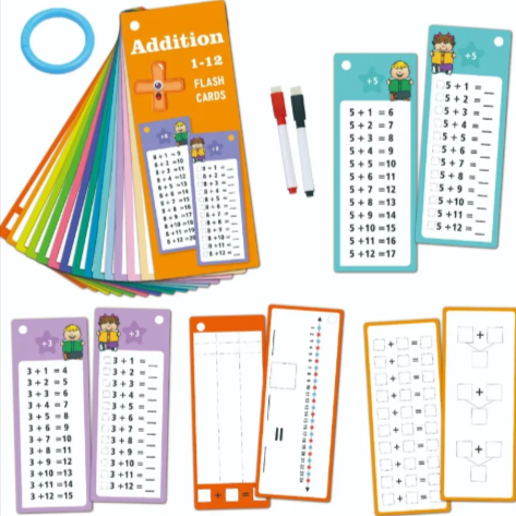 Reusable Math Learning Cards – 15-Piece Set Best YouTube Store
