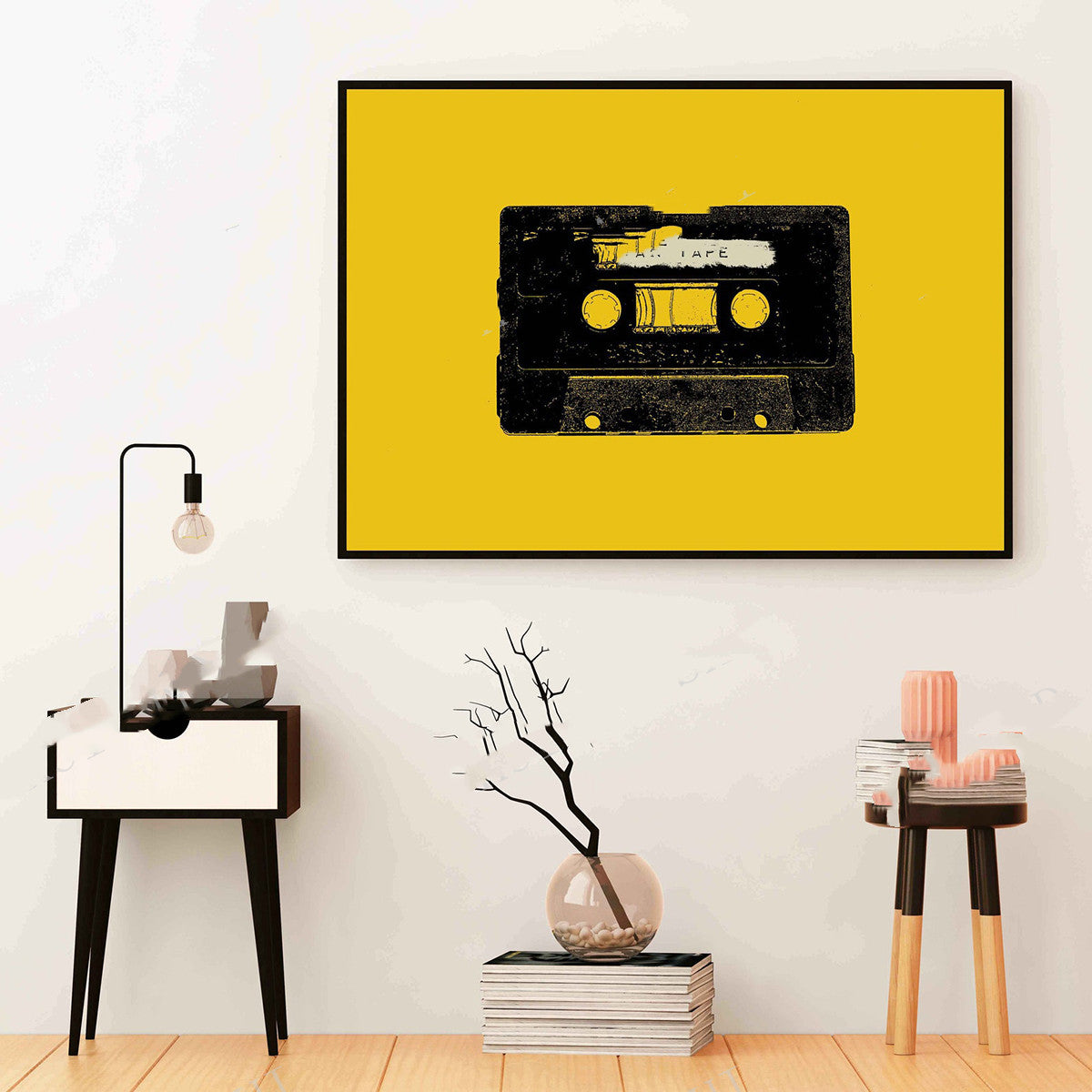 Vinyl Record Wall Art Room Decor Printing PearlNestDecor.com