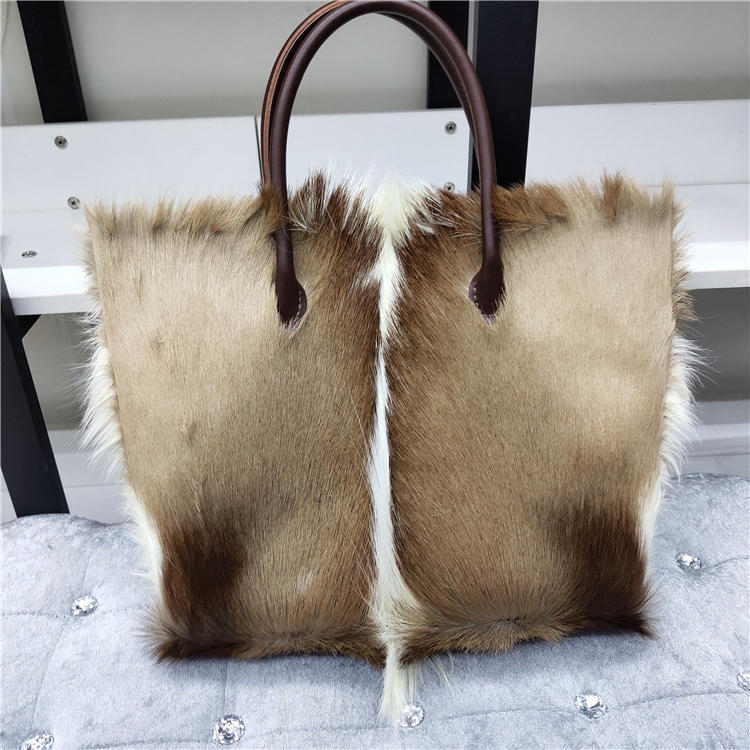 European And American Fashion Minimalist Cowhide Handle Handbag LadyShow.Store