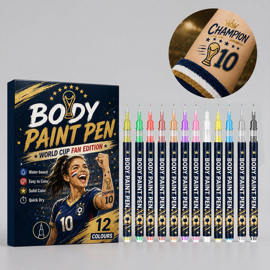 Body Painting Pen World Cup Tri Light Beauty