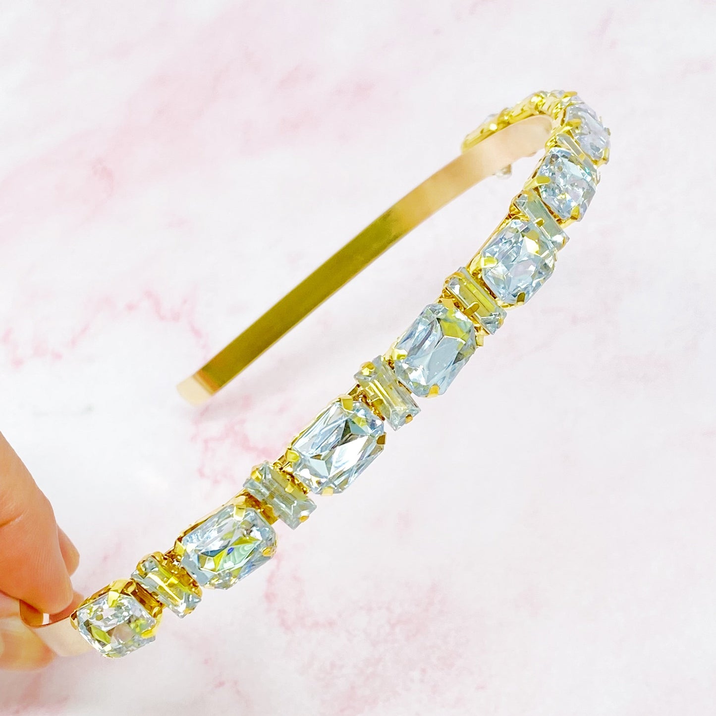 Diamonds In A Row Headband LadyShow.Store