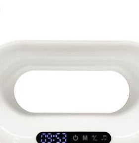 Bluetooth Clock Wireless Charger Small Night Lamp