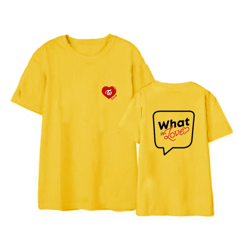 TWICE "What is Love" Concert Merchandise T-Shirt Pi-Mart