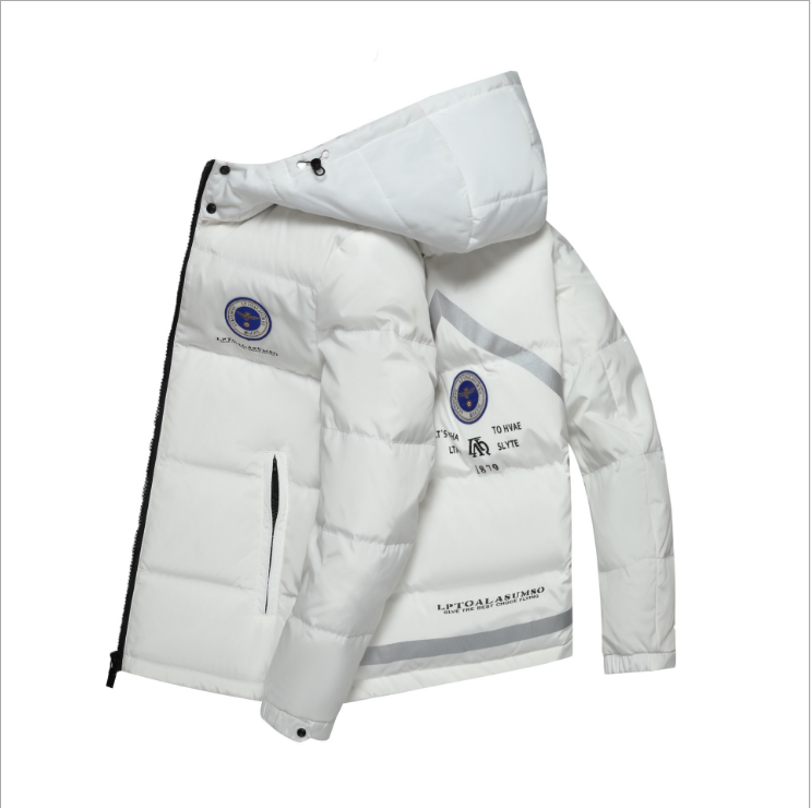 Winter Hooded Down Jacket for Men - Warm and Cold Proof Pi-Mart