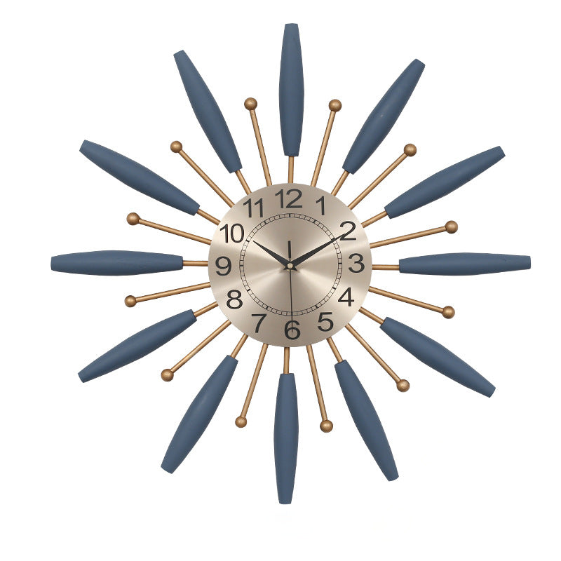 Simple, Fashionable, Personalized And Creative Iron Wall Clock PearlNestDecor.com