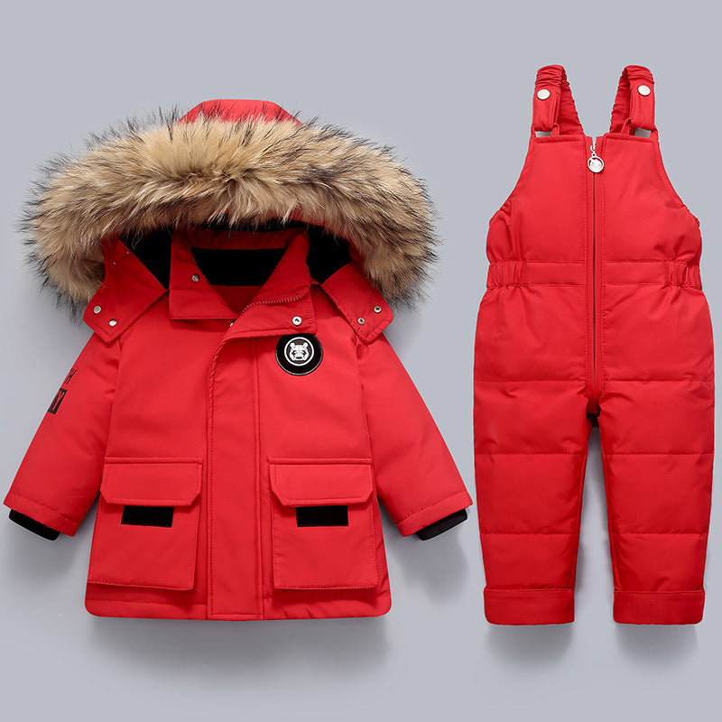 Children's Down Jacket Set for Ages 1-5 (2 Pieces) Pi-Mart
