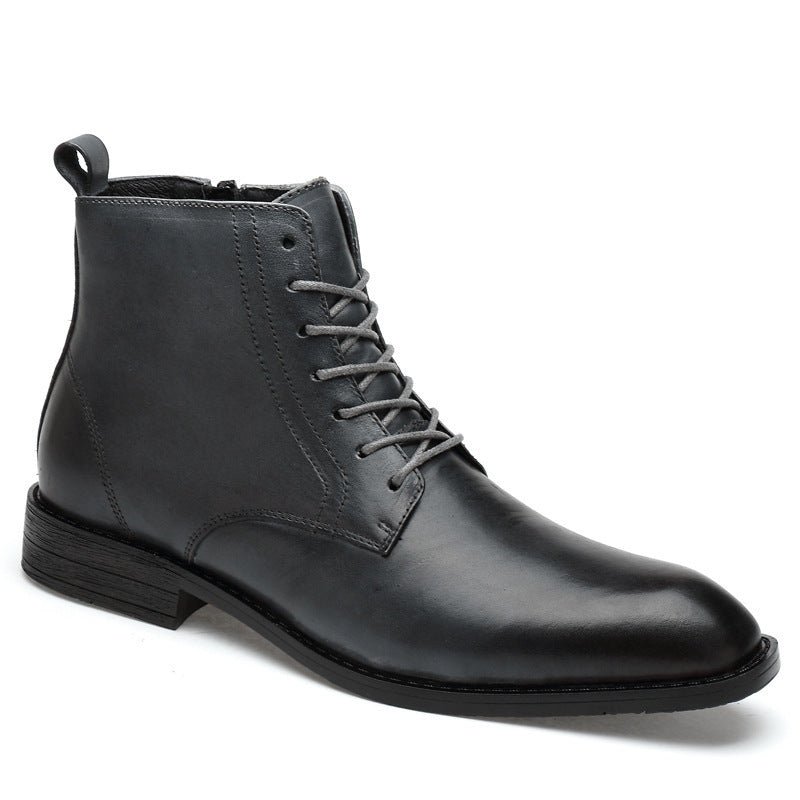 Men's High-Top Business Shoes Best YouTube Store