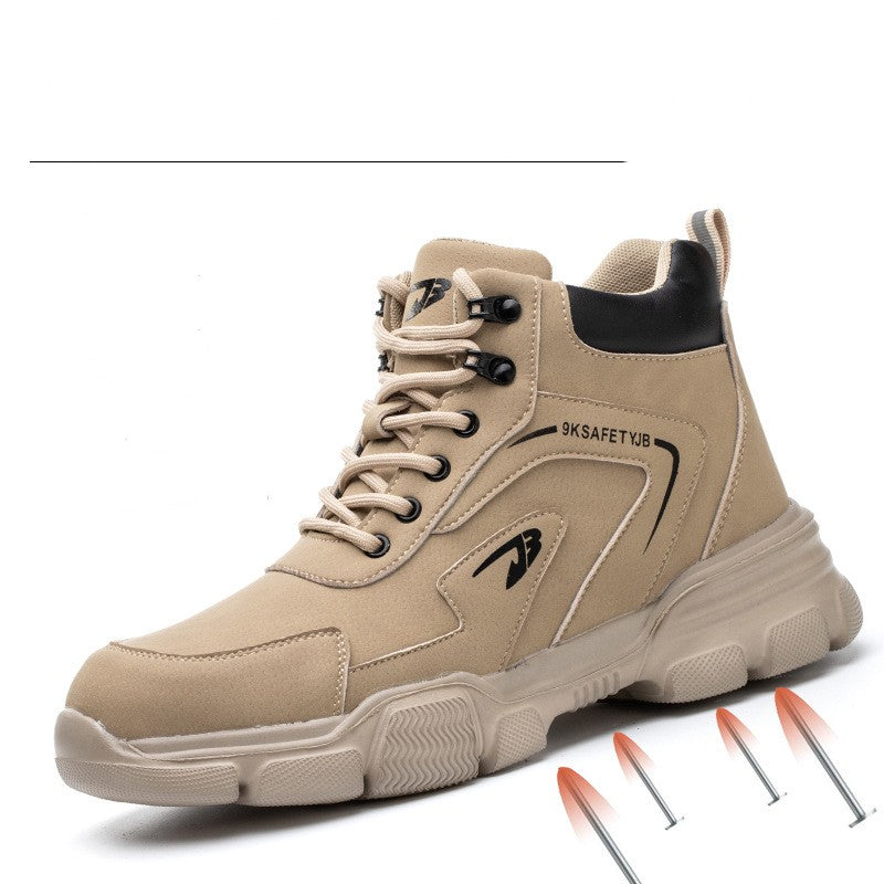 New Autumn And Winter In The Help Of Anti-impact Anti-puncture Labor Protection Shoes Best YouTube Store