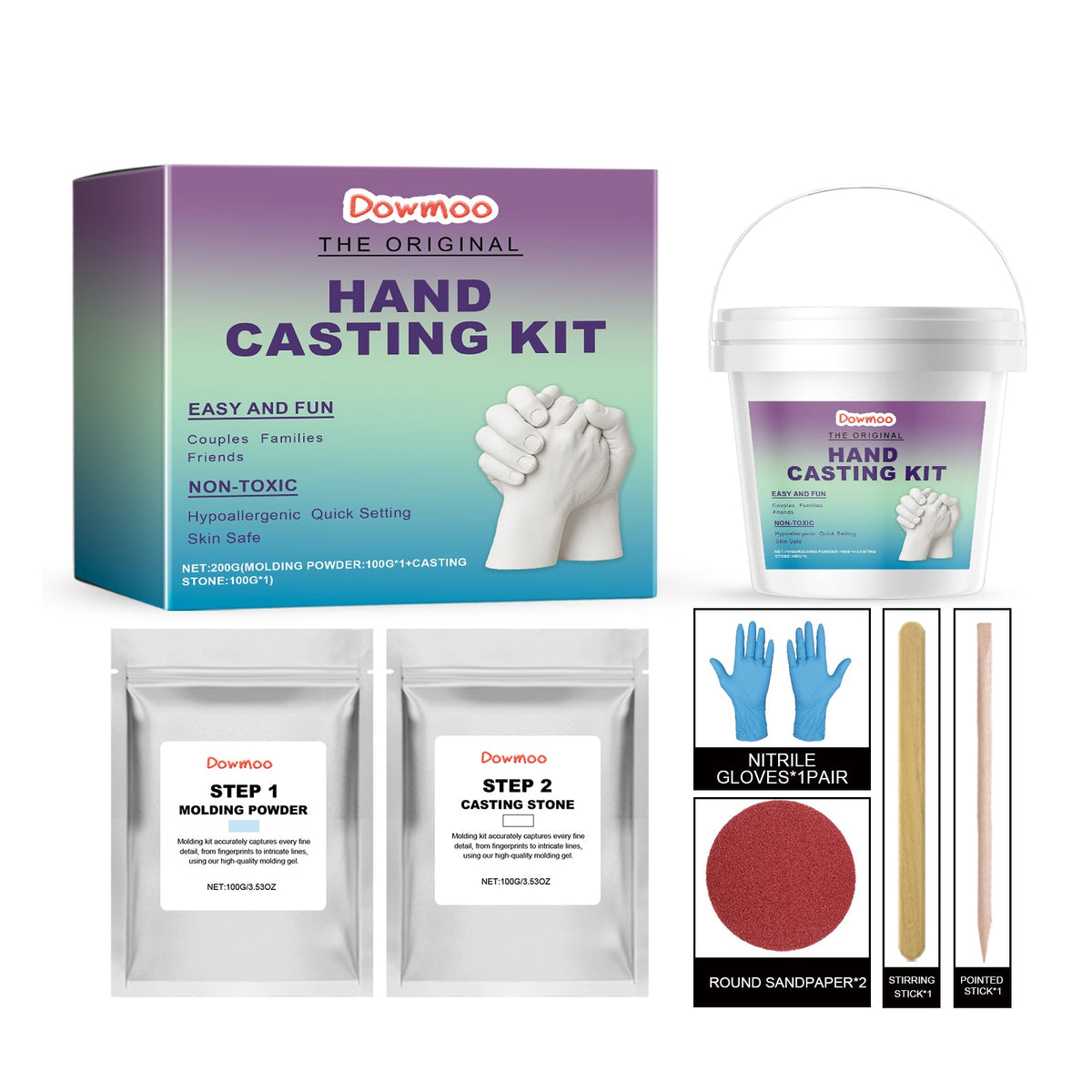 DIY Set Of Hand Mask Powder 1 Set 1box Tri Light Beauty