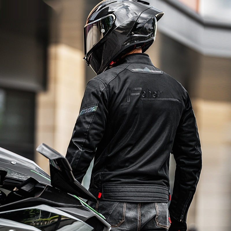 Motorcycle Cycling Clothing Mesh Breathable Jacket Men's Coat Best YouTube Store